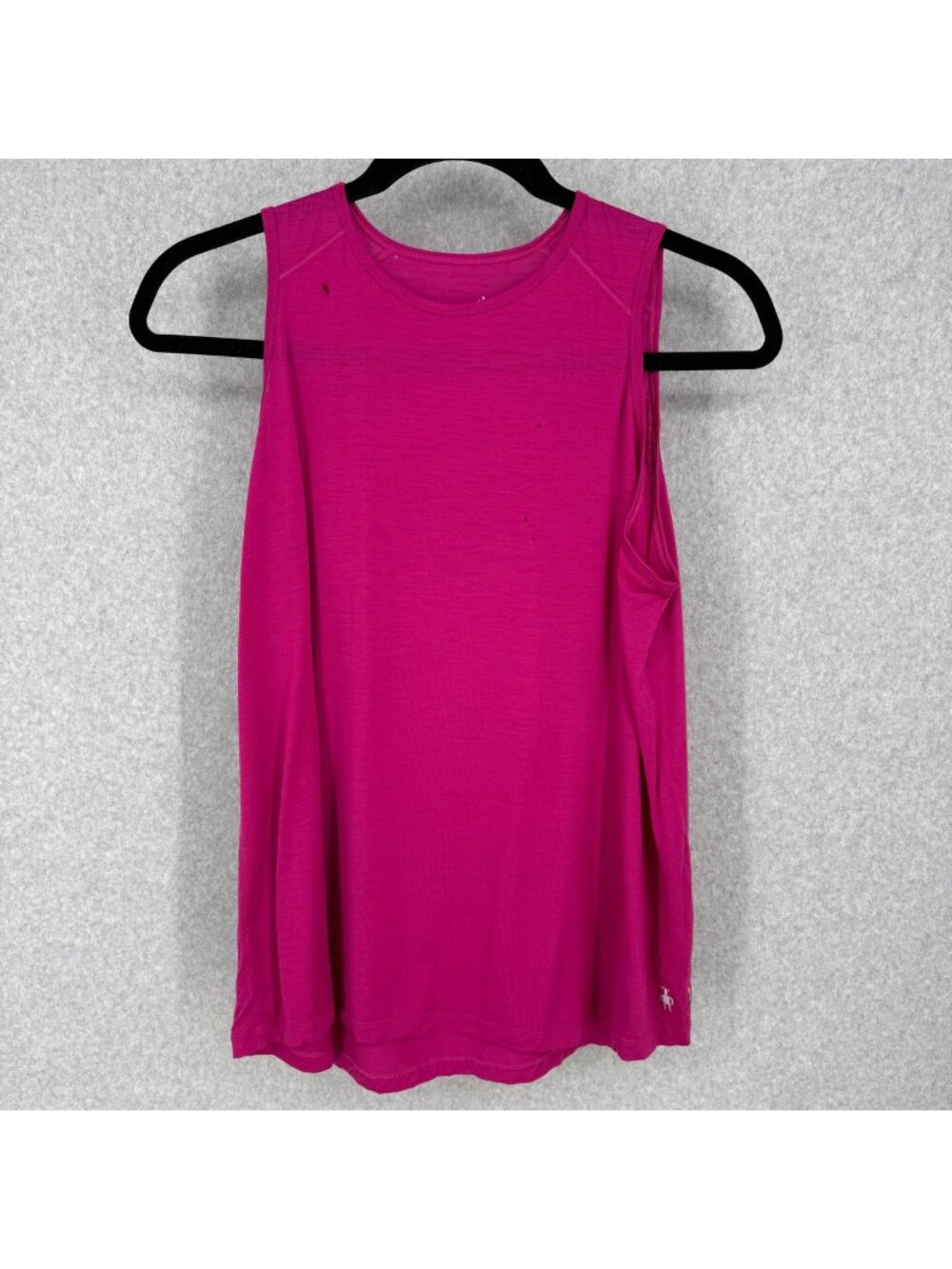 Smartwool Womens Merino Sport 120 Tank Top Size XL Fushia Pink Outdoor Wool READ